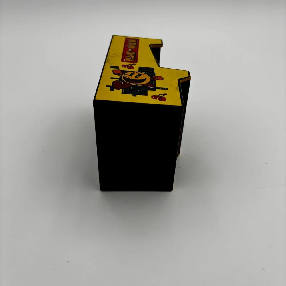 Basic Fun Pac-Man Mini Arcade Game Unisex OS Yellow Excellent Retro Handheld - Picture 7 of 9